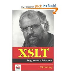 XSLT Programmer's Reference