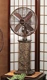 12 Life Tree Resin/Metal Deco Table Top Fan 41NCbVGFQmL. SL160 12 Life Tree Resin/Metal Deco Table Top Fan