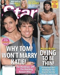 Star Magazine Katie Holmes & Tom Cruise August 28, 2006 Issue
