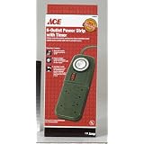 Buy Ace 6 Outlet Popwer Strip W Timer (SP-SJT43-0) by Ace