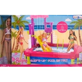Barbie Surf's Up Pool Giftset w Doll & Pool