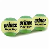 Prince Play and Stay Stage 1 Tennis Balls - 3 ball can