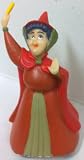 Disney Sleeping Beauty Princess Aurora's Fairy Flora, 3" Figure Doll Toy, Cake TopperIMAGE