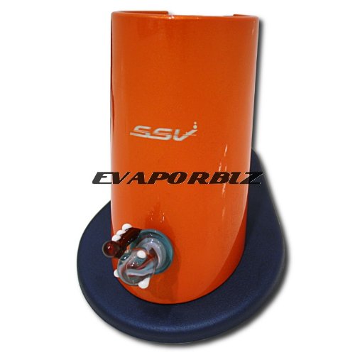 Blue and Orange Silver Surfer Vaporizer plus FREE 2 pc Space Case Grinder!!