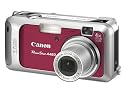 Canon PowerShot A460 Digital Camera - Red (5.0MP, 4x Optical Zoom) 2.0" LCD