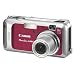 Canon PowerShot A460 Digital Camera - Red (5.0MP, 4x Optical Zoom) 2.0" LCD