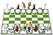 Fame 51040 Golf Plastic Chess Set