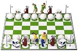 Golf Plastic Chess Set - Chess Chess Sets