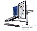 Atdec Visidec VF-AT-NBC Notebook Arm and Monitor Arm Pole Mount Combination