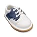 Wee Squeak Rory Navy Saddle Oxford Toddler Squeaky Shoe Size 6