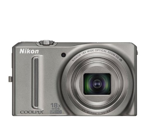 Nikon COOLPIX S9100 12.1 MP CMOS Digital Camera 