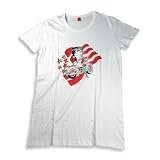 Betty Boop - Ladies Short Sleeve Betty Boop Nightshirt, White