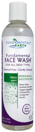 Fundamental Face Wash - 8 Oz. - Chemical Free Face Wash - Made in USA