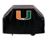 NCAA Miami Hurricanes 72" Grill Cover