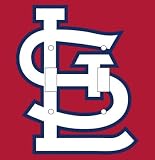 St Louis Cardinals Double Toggle Light Switch Cover Plate