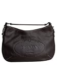 Prada BR3349 Hobo Brown Leather Handbag