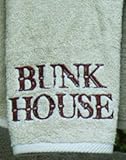 "BUNK HOUSE" Hand Towl