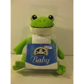 GRENOUILLE DMC A COUDRE AU POINT DE CROIX 17CM
