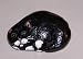 Black Cat Stone Magnet