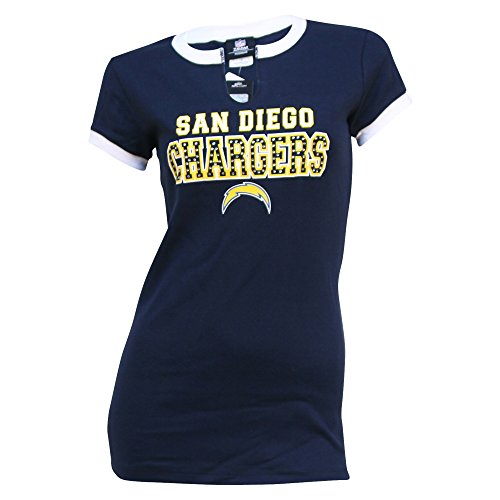 Women's NFL Team Short Sleeve V-Neck Top