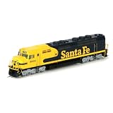 Athearn N Scale Locomotive RTR FP45, SF/Freight/Late #5998