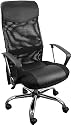 Leather Office Chair - High Back Executive Contemporary Swivel Chair - BT-905-GG