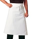 Apron - White Basic Bar