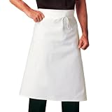 Apron - White Basic Bar