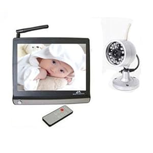 Video Baby Monitor Wireless CCTV 2.4G Camera LCD Infrared IR Night Vision Talk