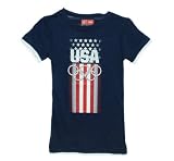 Nike Team Girl's USA Olympic Short Sleeve Shirt