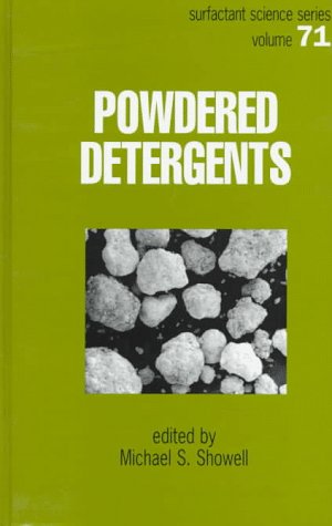 powdered detergents surfactant science