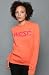 WeSC The WeSC Hoody in Coral hood ,Sweatshirts for Women