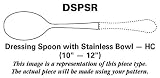 Chatelaine Home-Wallace Wickham (Silverplate) Dressing Spoon with Stainless Bowl, Sterling Silver