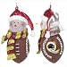NFL 4 Light Up Acrylic Striped Snowman Team: Tennessee Titans