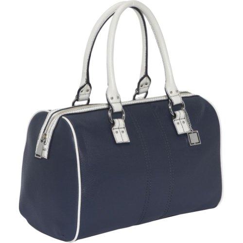 Calvin Klein Alpine Leather Zip Satchel