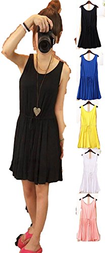 ５色から選べる トロピカル　タンク　ワンピース