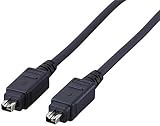 ELECOM IEEE1394[4pin-4pin]P[u 2.0m ubN IE-442BK