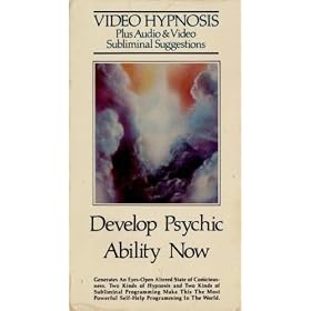 Video Hypnosis with Subliminals: Develop Psychic Ability Now [VHS]
