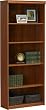 5-Shelf Book Case in Expert Plum Finish By Ameriwood Furniture