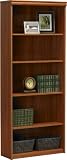 5-Shelf Book Case in Expert Plum Finish By Ameriwood Furniture