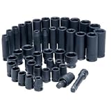 Advanced Tool Design Model  ATD-4601  42 Piece 3/8" Drive Standard and Deep SAE and Metric Impact Socket Set (Automotive)