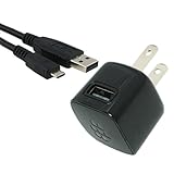 Blackberry USB AC Charger Adapter Power Plug with Micro USB Cable for Black ....