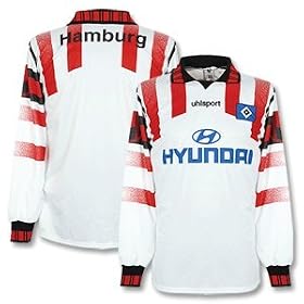 95-96 SV Hamburg Home L/S Jersey