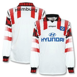 95-96 SV Hamburg Home L/S Jersey-L 95-96 SV Hamburg Home L/S Jersey-L