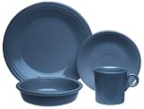 Fiesta Cobalt 852 16-Piece Dinnerware Set, Service for 4