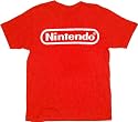 Nintendo Logo T-shirt Red