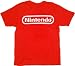 Nintendo Logo T-shirt Red
