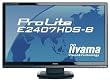 iiYama PLE2407HDS-B1 Ecran PC LCD Full HD 24" wide HDMI (HDCP) multimedia 2 ms Noir