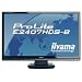 iiYama - PLE2407HDS-B1 - Ecran PC LCD Full HD - 24" wide - HDMI (HDCP) - multimedia - 2 ms - Noir