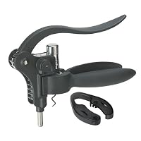 Oggi 3-Piece Wine Bottle Opener Set, Black